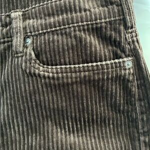 Lands' End Chocolate Corduroy Trousers